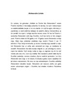 Eseja 'Aleksandrs Lielais', 1.