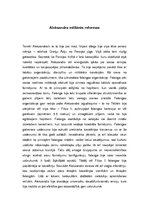 Eseja 'Aleksandrs Lielais', 3.