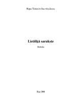 Referāts 'Lietišķā sarakste', 1.