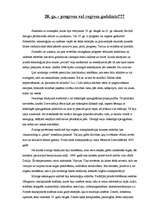 Eseja '20.gs. - progresa vai regresa gadsimts?', 1.