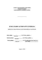 Referāts 'Biogāzes izmantošana elektroenerģijas ražošanā', 1.