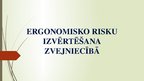 Referāts 'Ergonomisko risku izvērtēšana zvejniecībā', 28.