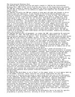 Eseja 'Roles of International Financial Institutions', 1.