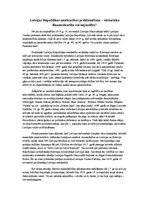 Eseja 'Latvijas Republikas neatkarības proklamēšana - vēsturiska likumsakarība vai neja', 1.