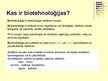 Prezentācija 'Biotehnoloģija, tā aspekti Latvijā', 2.