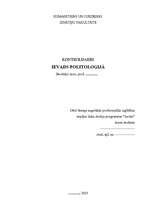 Referāts 'Ievads politoloģijā', 1.