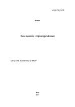 Referāts 'Seno romiešu reliģiskie priekšstati', 1.