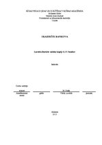 Konspekts 'G.Stenders', 1.