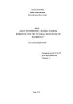 Referāts 'Masu informācijas līdzekļu darbība interneta vidē, tās tiesiskais regulējums un ', 1.