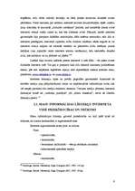 Referāts 'Masu informācijas līdzekļu darbība interneta vidē, tās tiesiskais regulējums un ', 9.
