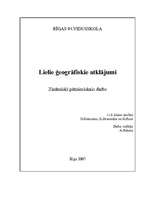 Referāts 'Lielie ģeogrāfiskie atklājumi', 1.