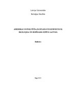 Referāts 'Signālvēža ekoloģija un iespējamie pētījumi Latvijā', 1.