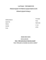 Referāts 'Моя самооценка в беседе', 1.