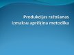 Prezentācija 'Produkcijas ražošanas izmaksu aprēķina metodika', 1.