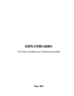 Diplomdarbs 'Civillietas iztiesāšanas pēc būtības pamataspekti', 1.