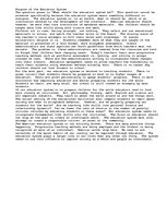 Eseja 'Composition I Short Essay on the American Educational System', 1.