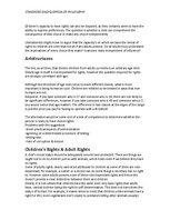 Konspekts 'Children's Rights', 3.