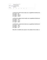 Paraugs 'Ekonomisko situāciju novērtēšana un prognozēšana. Trenda modeļi', 2.