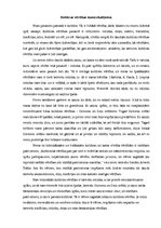 Eseja 'Kultūras vērtības manā skatījumā', 1.