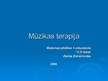 Referāts 'Mūzikas terapija', 29.