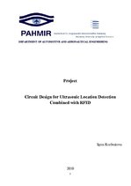 Referāts 'Circuit Design for Ultrasonic Location Detection Combined with RFID', 2.