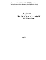 Referāts 'Norēķini starptautiskajā tirdzniecībā', 1.