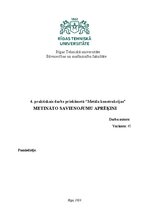 Konspekts 'Metināto savienojumu aprēķini', 1.