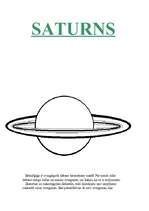 Konspekts 'Saturns', 1.