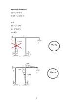 Konspekts 'Statiski nenoteicama rāmja aprēķins ar spēka metodi', 8.