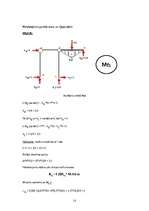 Konspekts 'Statiski nenoteicama rāmja aprēķins ar spēka metodi', 13.