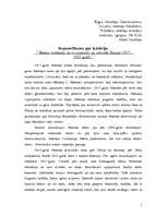 Eseja 'Krievijas notikumi un to iespaids uz stāvokli Eiropā 1917.-1920.gadā', 1.