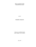 Prakses atskaite 'Prakses atskaite "Grand Resort Lagonissi"', 1.