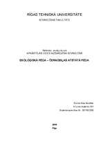 Referāts 'Ekoloģiskā pēda – Černobiļas atstātā pēda', 1.