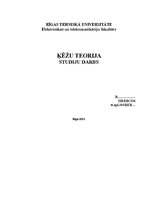 Paraugs 'Ķēžu teorijas studiju darbs', 1.