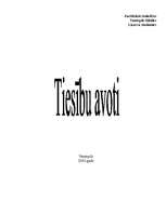 Konspekts 'Tiesību teorija', 1.