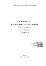 Prakses atskaite 'Datorsistēmas', 1.