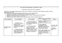 Paraugs 'Stundu plānojums 2.klasei Dabaszinībās', 1.