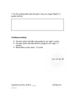 Paraugs 'Stundu plānojums 2.klasei Dabaszinībās', 20.