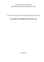 Referāts 'AS "Grindeks" ekonomiskā analīze', 1.
