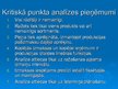Prezentācija 'Kritiskā punkta analīze un metodes', 3.