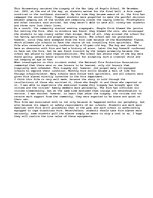 Eseja 'Report on Lady of Angels Fire', 1.