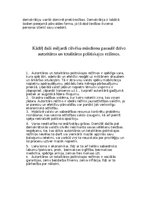 Eseja 'Demokrātijas priekšrocības un trūkumi', 2.