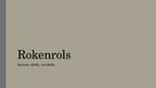 Prezentācija 'Rokenrols', 1.