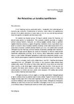 Konspekts 'Palestīnas un Izraēlas konflikti', 1.