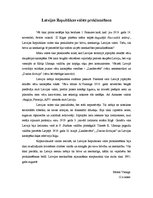 Eseja 'Latvijas valsts proklamēšana', 1.