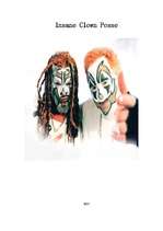 Konspekts 'Grupa "Insane Clown Posse"', 1.