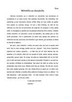 Eseja 'Mīlestība un draudzība', 1.