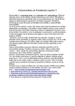 Eseja 'Eseja par karbonskābēm', 1.