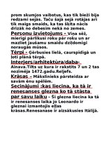 Konspekts 'Leonardo da Vinči gleznas "Mona Liza" analīze', 4.