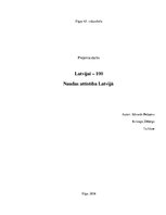 Referāts 'Naudas attīstība Latvijā', 1.